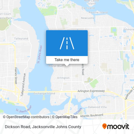 Dickson Road map