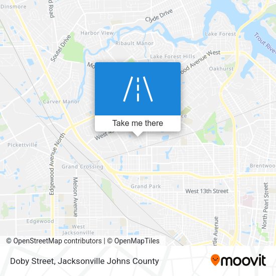 Mapa de Doby Street