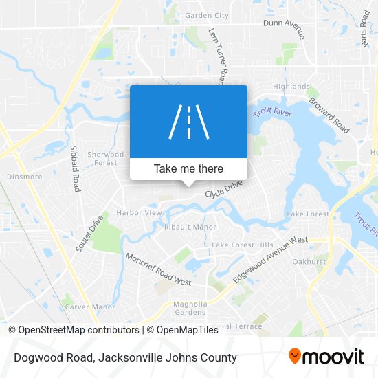 Dogwood Road map