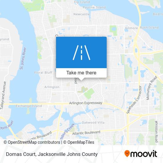 Domas Court map