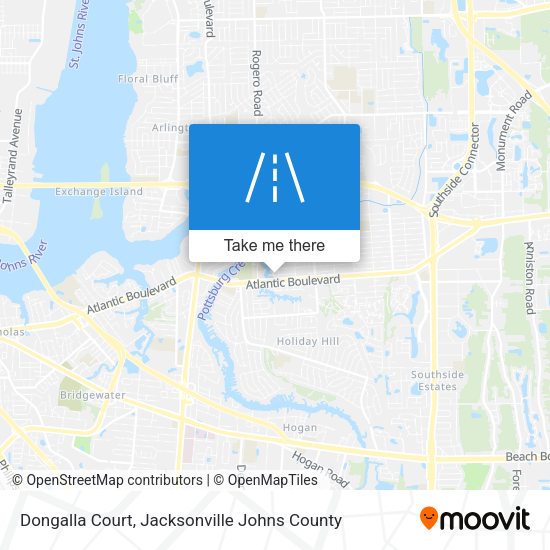 Dongalla Court map