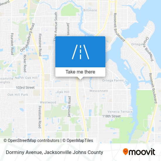 Dorminy Avenue map