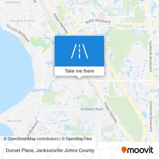 Mapa de Dorset Place