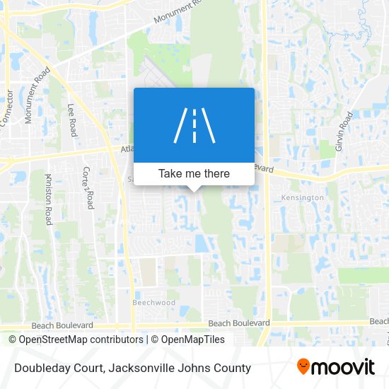 Doubleday Court map