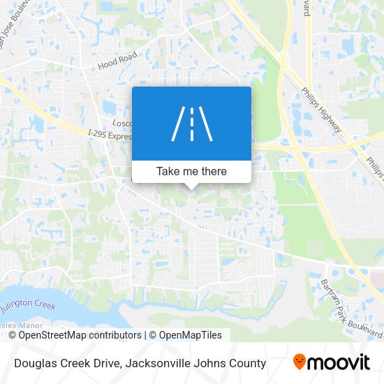 Mapa de Douglas Creek Drive