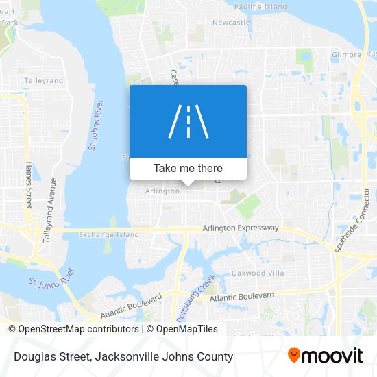 Douglas Street map
