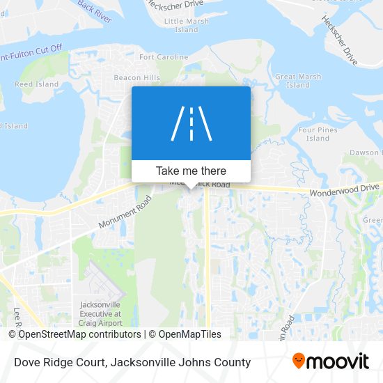 Mapa de Dove Ridge Court