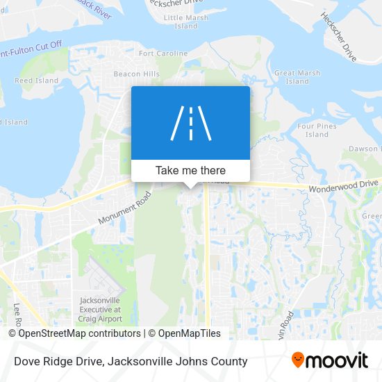 Mapa de Dove Ridge Drive