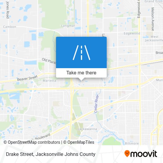 Drake Street map