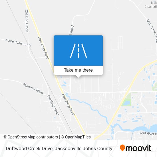Driftwood Creek Drive map