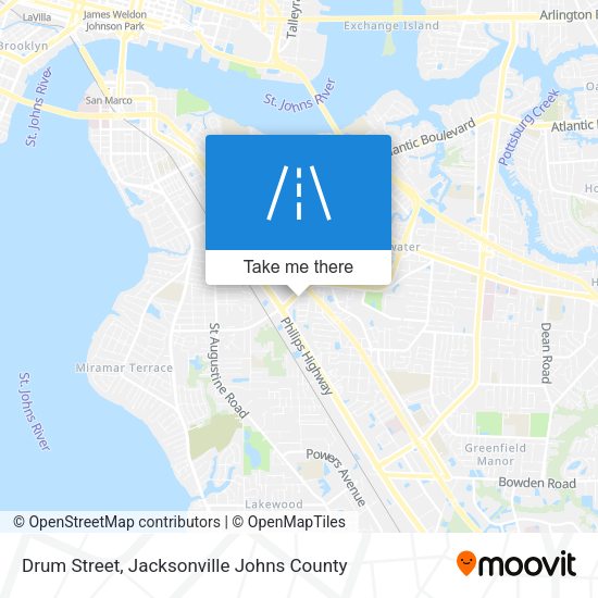 Drum Street map