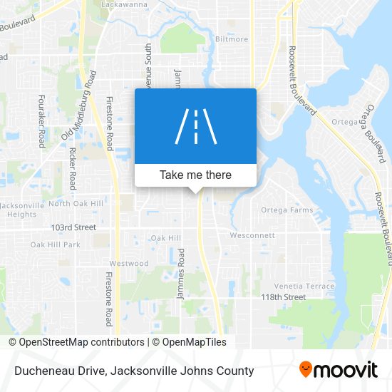 Ducheneau Drive map