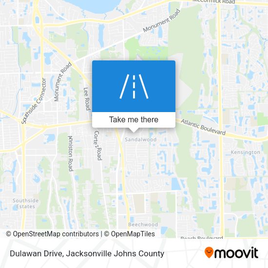 Dulawan Drive map