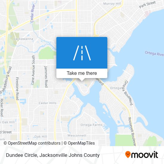 Dundee Circle map