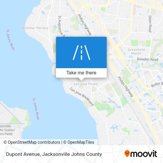 Dupont Avenue map