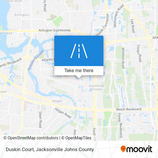 Duskin Court map