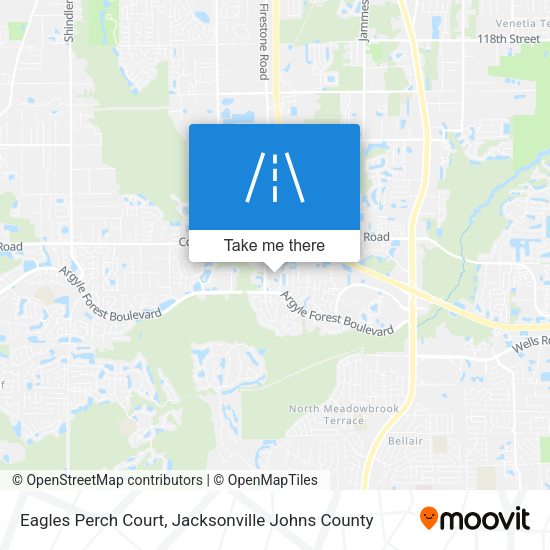 Mapa de Eagles Perch Court
