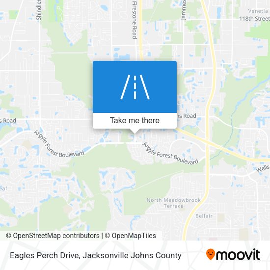 Eagles Perch Drive map