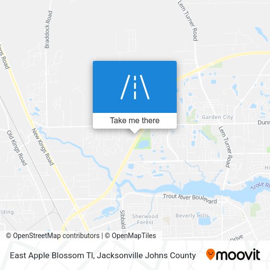 Mapa de East Apple Blossom Tl