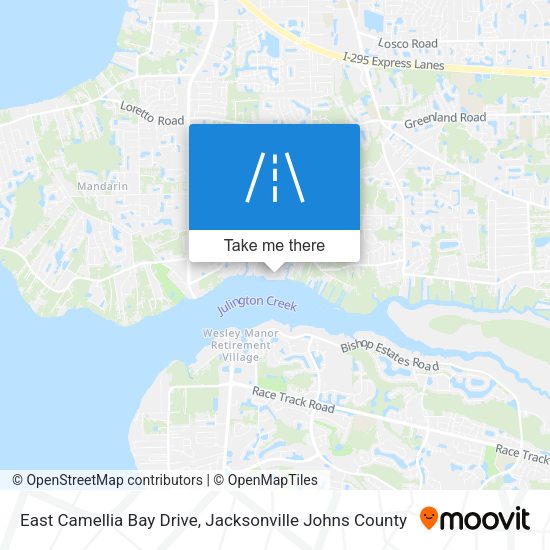 East Camellia Bay Drive map
