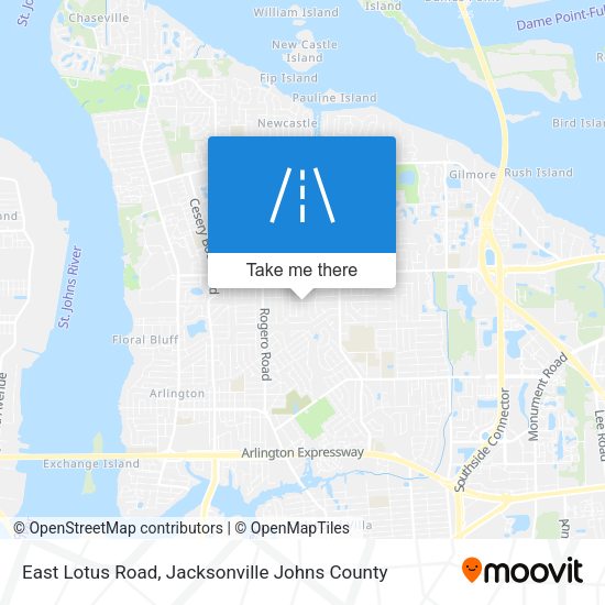 Mapa de East Lotus Road