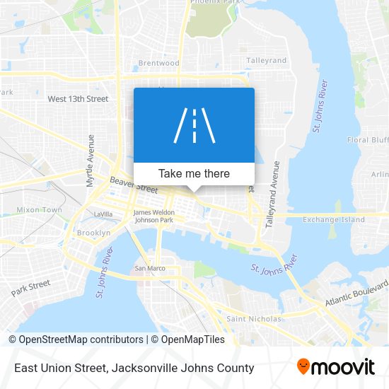 Mapa de East Union Street