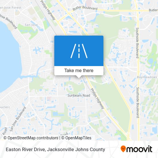Mapa de Easton River Drive