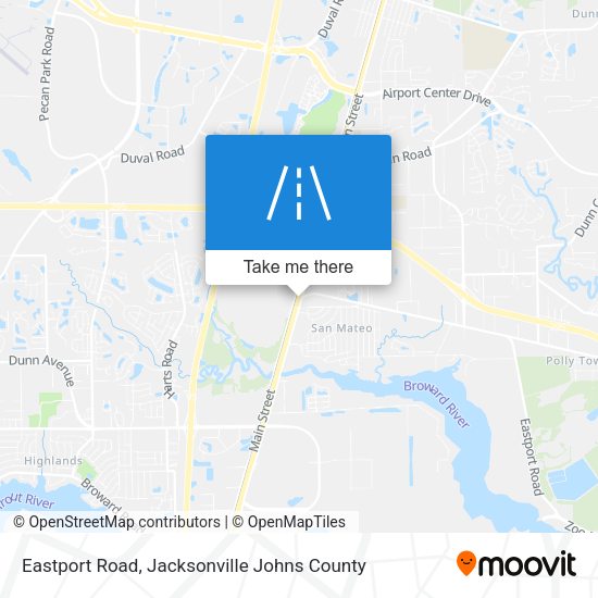 Eastport Road map