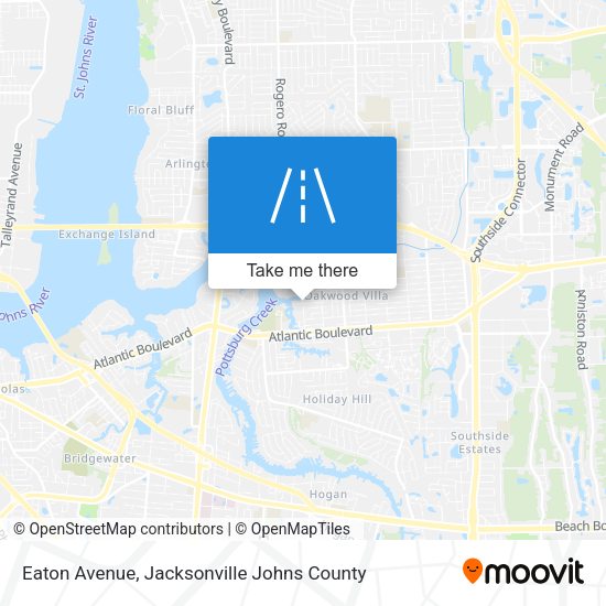 Eaton Avenue map
