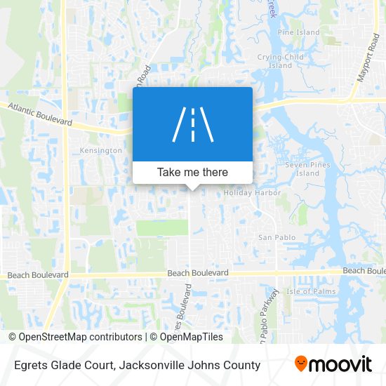 Egrets Glade Court map