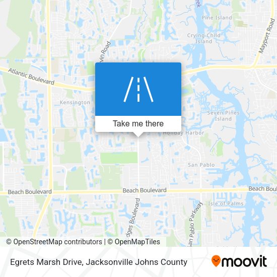 Egrets Marsh Drive map
