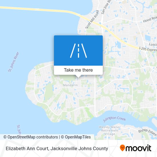 Elizabeth Ann Court map