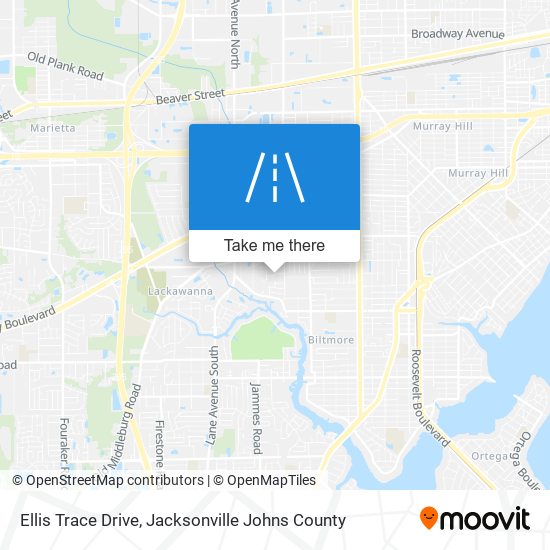 Ellis Trace Drive map