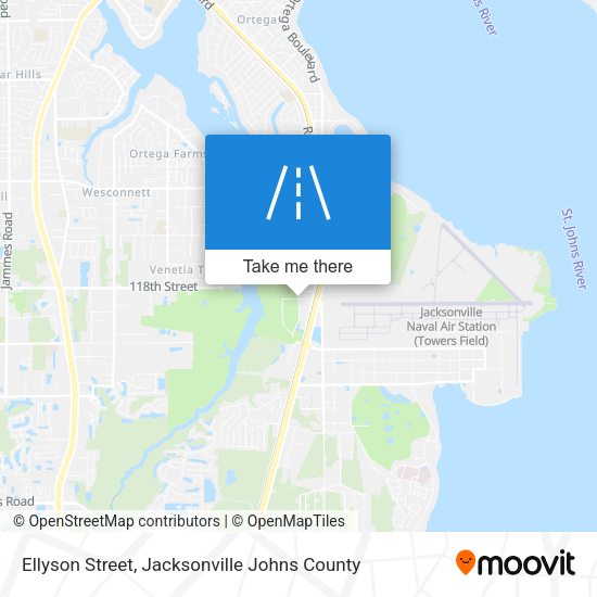Ellyson Street map