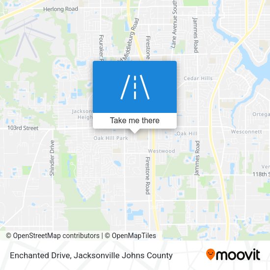 Mapa de Enchanted Drive