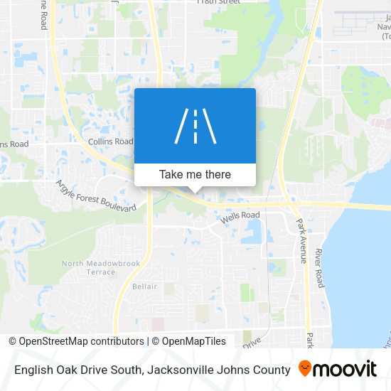 Mapa de English Oak Drive South