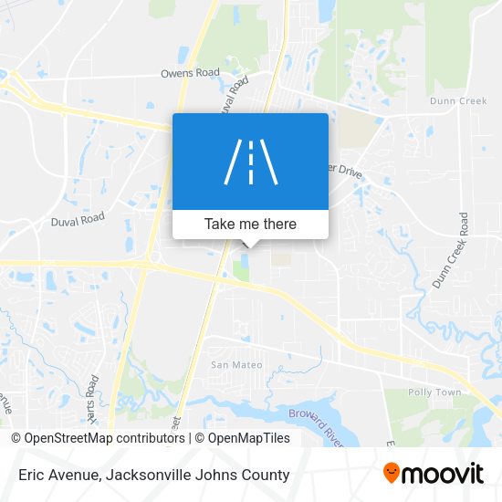 Mapa de Eric Avenue