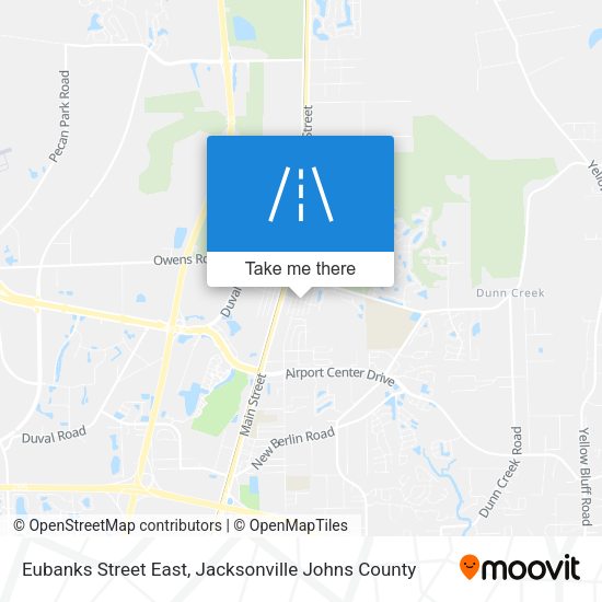 Mapa de Eubanks Street East