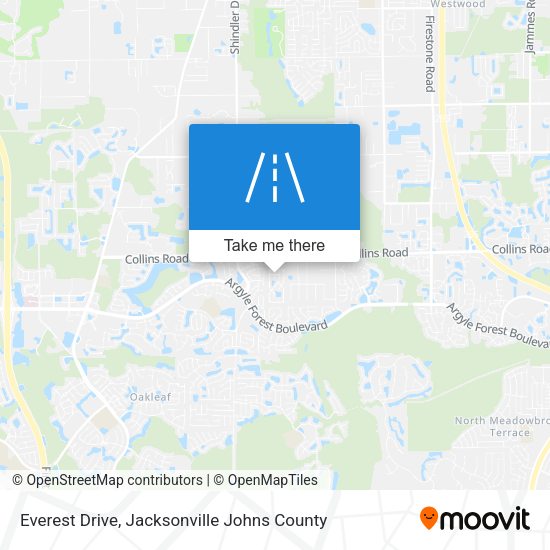 Everest Drive map