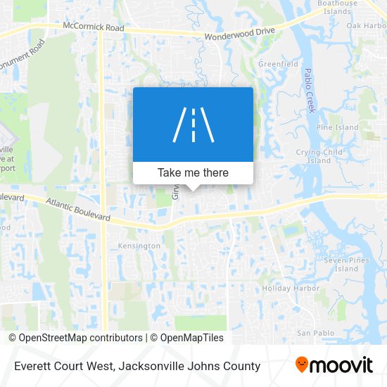 Mapa de Everett Court West