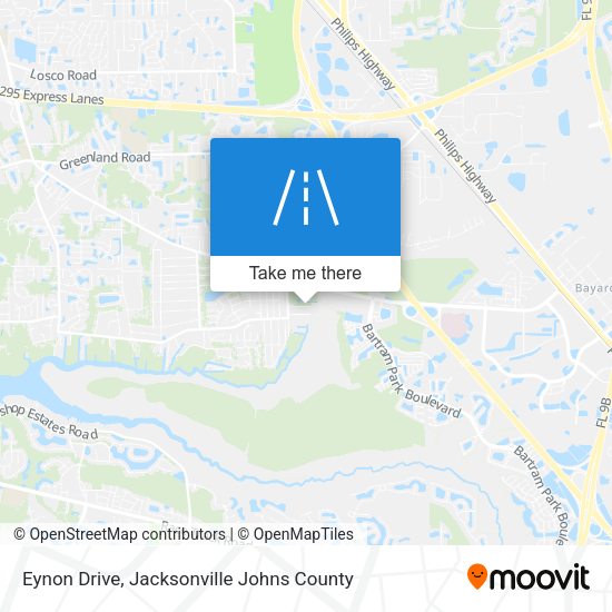 Mapa de Eynon Drive