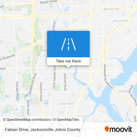 Fabian Drive map