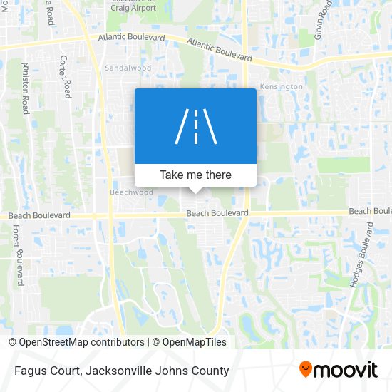 Fagus Court map