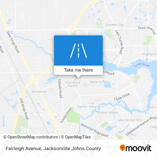 Fairleigh Avenue map