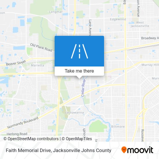 Faith Memorial Drive map