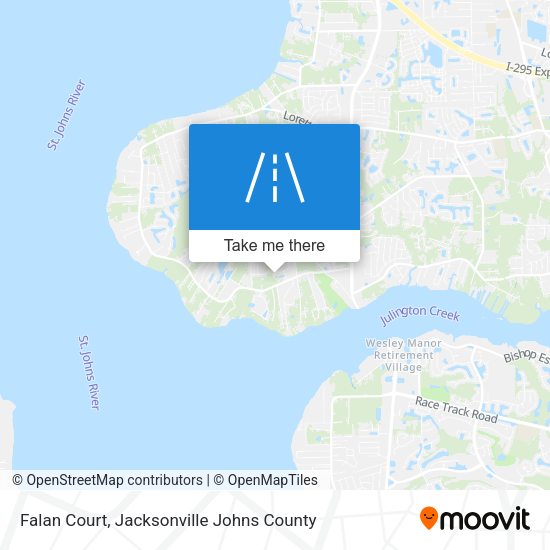 Falan Court map