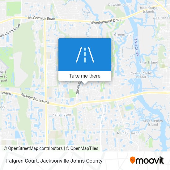 Falgren Court map