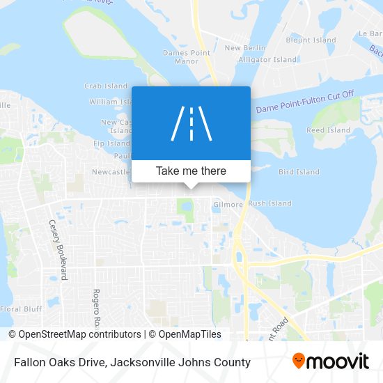 Mapa de Fallon Oaks Drive