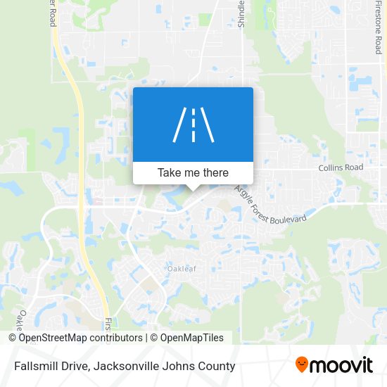 Fallsmill Drive map