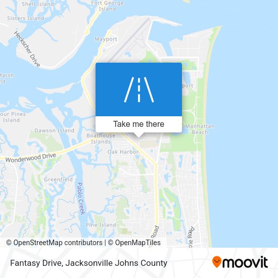Fantasy Drive map